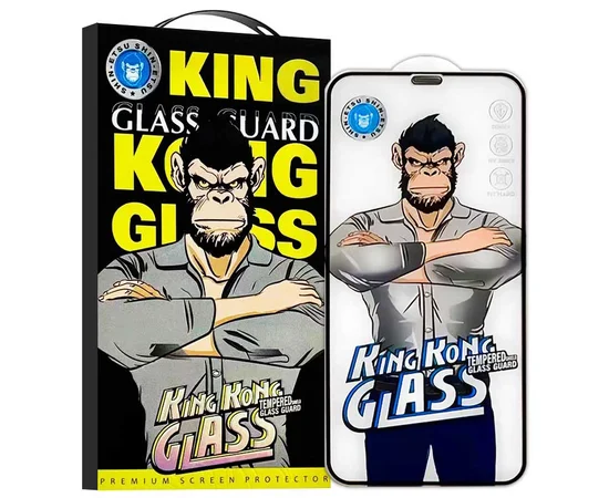 Захисне 2.5D скло King Kong HD для Apple iPhone 11/XR (6.1") Чорний