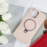 Чохол Silicone Case Full Protective NO LOGO with Ring для Apple iPhone 11 (6.1") Pink