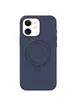 Чохол Silicone Case Full Protective NO LOGO with Ring для Apple iPhone 11 (6.1") Dark Blue