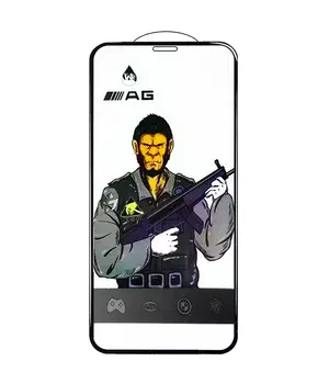 Защитное стекло 5D Anti-static Matte (тех.пак) для Apple iPhone 11 / XR (6.1") Черный