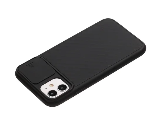Чохол Camshield TPU зі шторкою захищає камеру для Apple iPhone 11 (6.1 ") Чорний