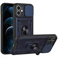 Чехол Ummi Camshield Serge Ring для Apple iPhone 11 (6.1") Синий