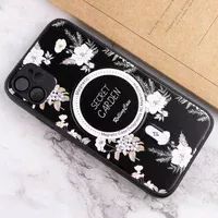 TPU+PC чохол Secret Garden with MagSafe для Apple iPhone 11 (6.1") Black
