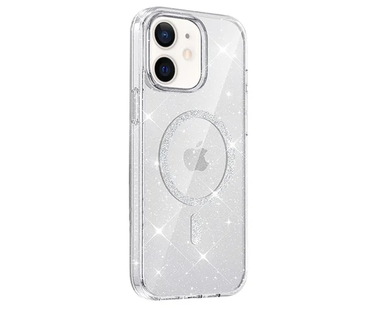 Чохол TPU Eclipse Sparkle (MagFit) для Apple iPhone 11 (6.1") Clear