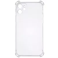TPU чохол GETMAN Ease logo посилені кути для Apple iPhone 11 (6.1 ") Прозорий / Transparent