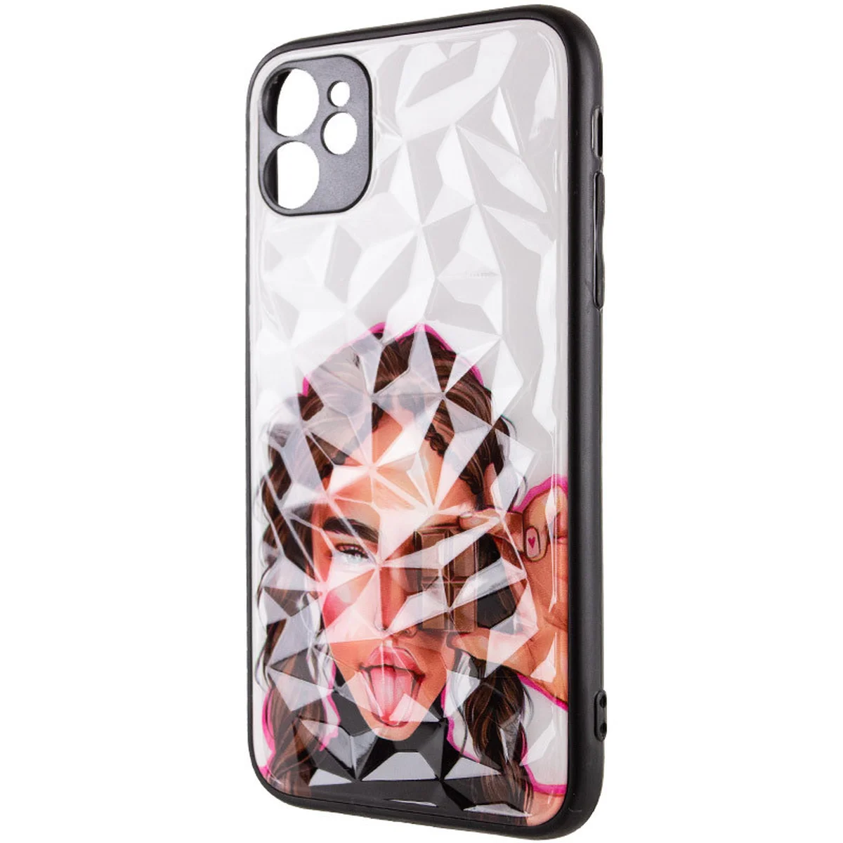 TPU+PC чохол Prisma Ladies для Apple iPhone 11 (6.1") Chocolate