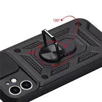 Чехол Ummi Camshield Serge Ring для Apple iPhone 11 (6.1") Черный