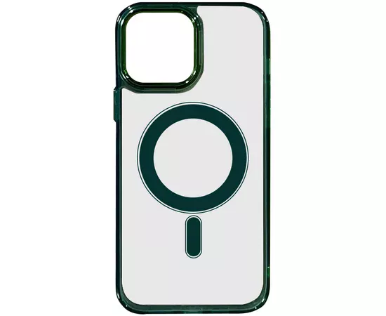 Чехол TPU Iris with MagSafe для Apple iPhone 11 (6.1") Зеленый