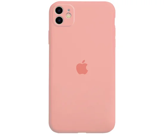 Чохол Silicone Case Full Protective для Apple iPhone 11 (6.1 ") Рожевий / Pink