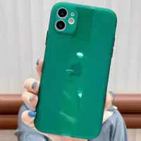 Чохол TPU Glossy Line Full Camera для Apple iPhone 11 (6.1 ") Зелений