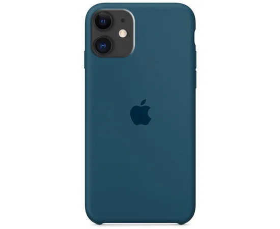 Чехол Silicone Case (AA) для Apple iPhone 11 (6.1") Синий / Cosmos Blue