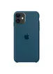 Чехол Silicone Case (AA) для Apple iPhone 11 (6.1") Синий / Cosmos Blue