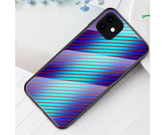 TPU + Glass чохол Twist для Apple iPhone 11 (6.1 ") Блакитний