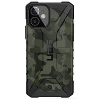 Ударопрочный чехол UAG Pathfinder камуфляж для Apple iPhone 12 mini (5.4") Зеленый