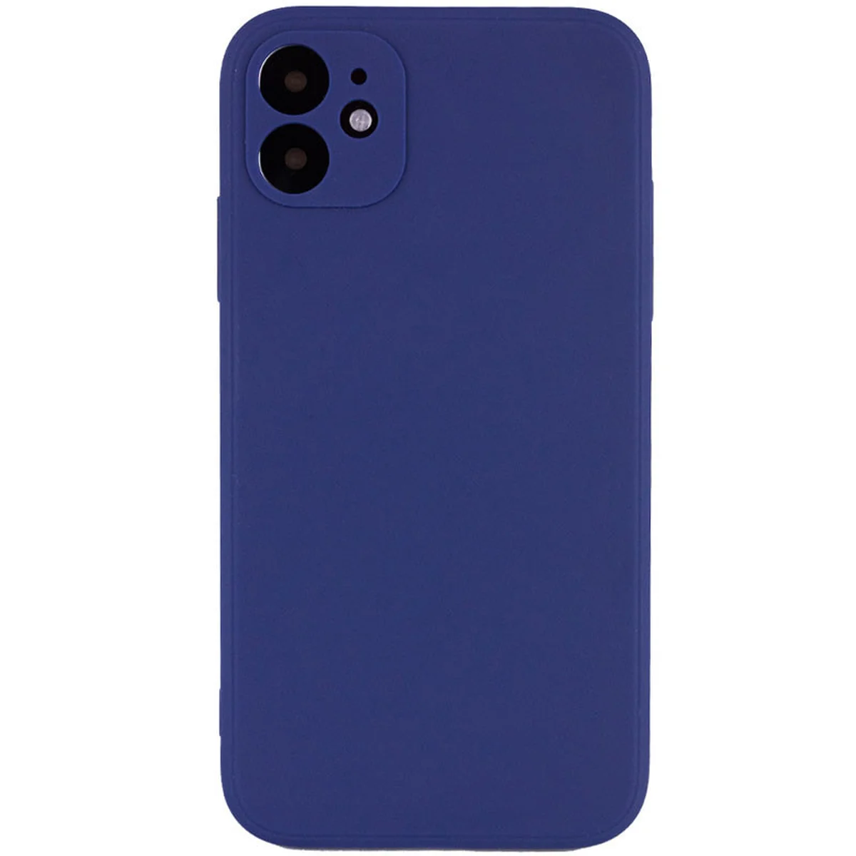 Чехол TPU Square Full Camera для Apple iPhone 12 mini (5.4") Синий