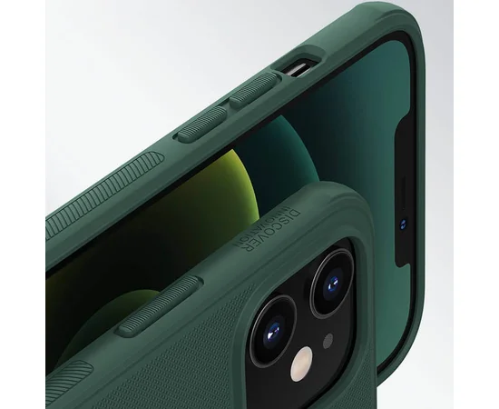 Чехол Nillkin Matte Pro для Apple iPhone 12 mini (5.4") Зеленый / Deep Green