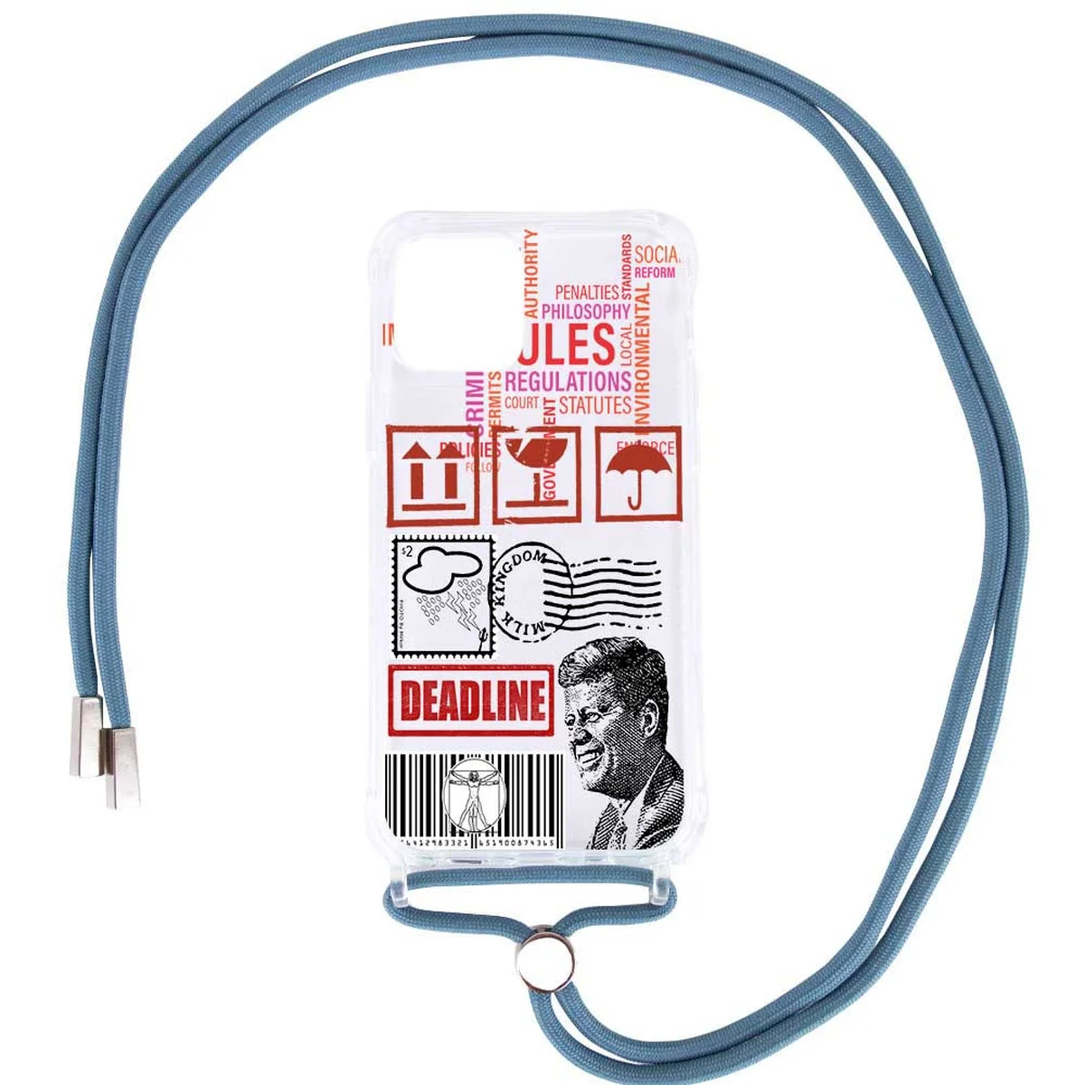 Чохол TPU Crossbody Street Style для Apple iPhone 12 mini (5.4 ") Kenedy / Зелений / Pine green