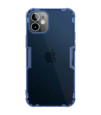 TPU чехол Nillkin Nature Series для Apple iPhone 12 mini (5.4") Синий (прозрачный)