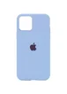 Чехол Silicone Case Full Protective (AA) для Apple iPhone 12 mini (5.4") Голубой / Lilac Blue