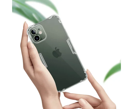 TPU чехол Nillkin Nature Series для Apple iPhone 12 mini (5.4") Бесцветный (прозрачный)