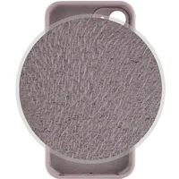 Чехол Silicone Case Full Camera Protective (AA) для Apple iPhone 12 mini (5.4") Серый / Lavender