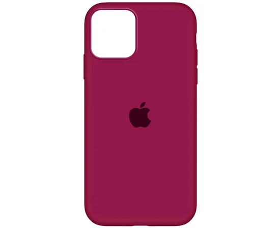 Чехол Silicone Case Full Protective (AA) для Apple iPhone 12 mini (5.4") Бордовый / Maroon