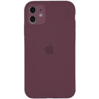 Чехол Silicone Case Full Camera Protective (AA) для Apple iPhone 12 mini (5.4") Лиловый / Lilac Pride