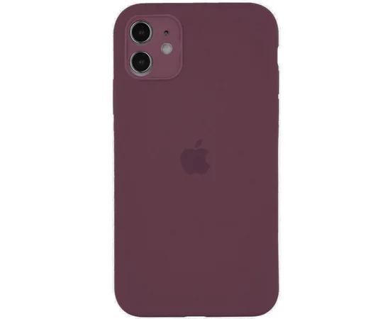 Чехол Silicone Case Full Camera Protective (AA) для Apple iPhone 12 mini (5.4") Лиловый / Lilac Pride