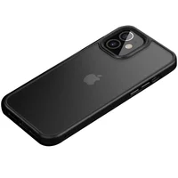 TPU+PC чехол Metal Buttons для Apple iPhone 12 mini (5.4") Черный
