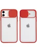 Чехол Camshield mate TPU со шторкой для камеры для Apple iPhone 12 mini (5.4") Красный