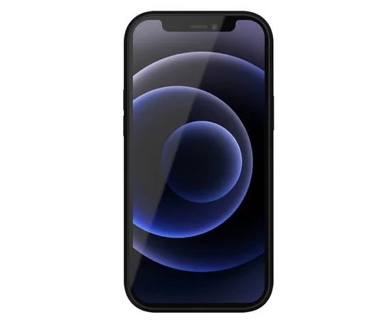 Кожаная накладка Nillkin Aoge (с карманом) для Apple iPhone 12 mini (5.4") Черный