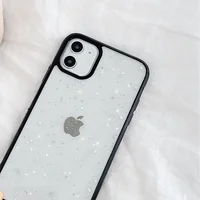 TPU+PC чехол Shiny Stars для Apple iPhone 12 mini (5.4") Черный