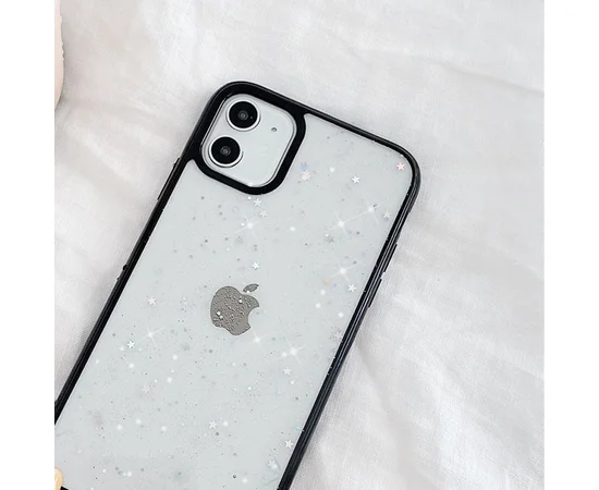 TPU+PC чехол Shiny Stars для Apple iPhone 12 mini (5.4") Черный