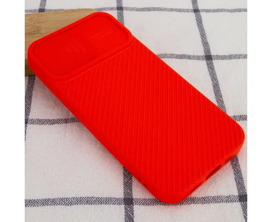 Чехол Camshield Square TPU со шторкой для камеры для Apple iPhone 12 mini (5.4") Красный