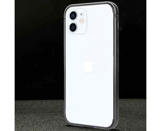 Metal+PC Бампер G-Case The Grand Series для Apple iPhone 12 mini (5.4") Черный