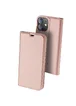 Чехол-книжка Dux Ducis с карманом для визиток для Apple iPhone 12 mini (5.4") Rose Gold