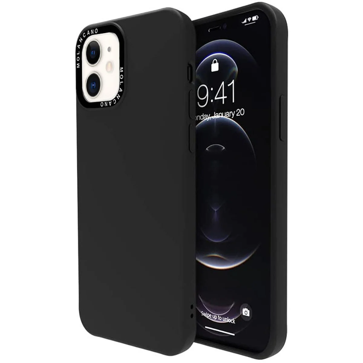 TPU чехол Molan Cano MIXXI для Apple iPhone 12 mini (5.4") Черный
