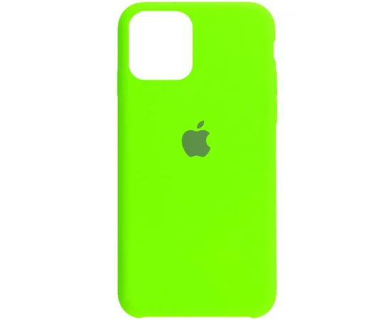 Чехол Silicone Case (AA) для Apple iPhone 12 mini (5.4") Салатовый / Neon Green