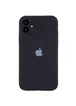 Чехол Silicone Case Full Camera Protective (AA) для Apple iPhone 12 mini (5.4") Черный / Black