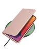 Чехол-книжка Dux Ducis с карманом для визиток для Apple iPhone 12 mini (5.4") Rose Gold