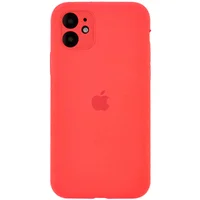 Чохол Silicone Case Full Camera Protective (AA) для Apple iPhone 12 mini (5.4 ") Помаранчевий / Pink citrus