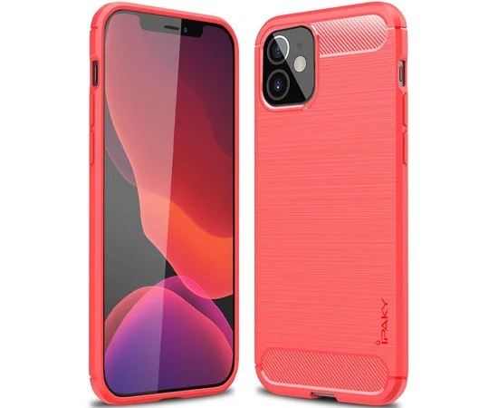 TPU чехол iPaky Slim Series для Apple iPhone 12 mini (5.4") Красный