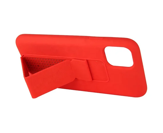 Чехол Silicone Case Hand Holder для Apple iPhone 12 mini (5.4") Красный / Red