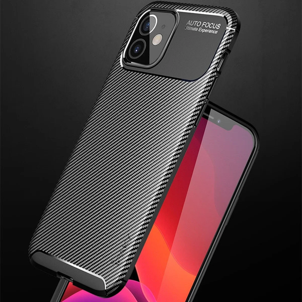 TPU чохол iPaky Kaisy Series для Apple iPhone 12 mini (5.4 ") Чорний