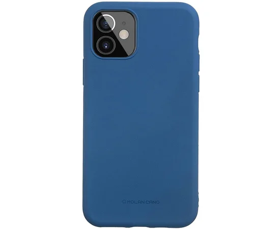 TPU чехол Molan Cano Smooth для Apple iPhone 12 mini (5.4") Синий