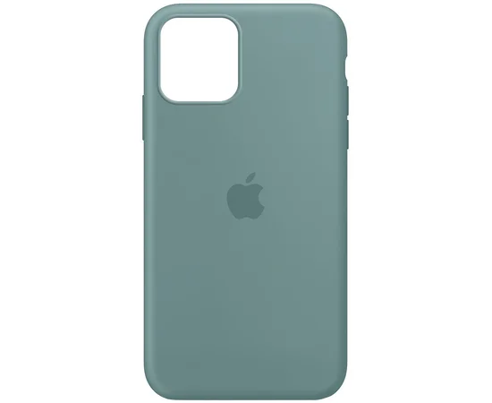 Чехол Silicone Case Full Protective (AA) для Apple iPhone 12 mini (5.4") Зеленый / Cactus
