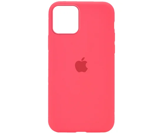 Чехол Silicone Case Full Protective (AA) для Apple iPhone 12 mini (5.4") Арбузный / Watermelon red
