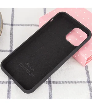 Чехол Silicone Case Full Protective (AA) для Apple iPhone 12 mini (5.4") Черный / Black Чехол Silicone Case Full Protective (AA) для Apple iPhone 12 mini (5.4") Черный / Black