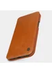 Кожаный чехол (книжка) Nillkin Qin Series для Apple iPhone 12 mini (5.4") Коричневый