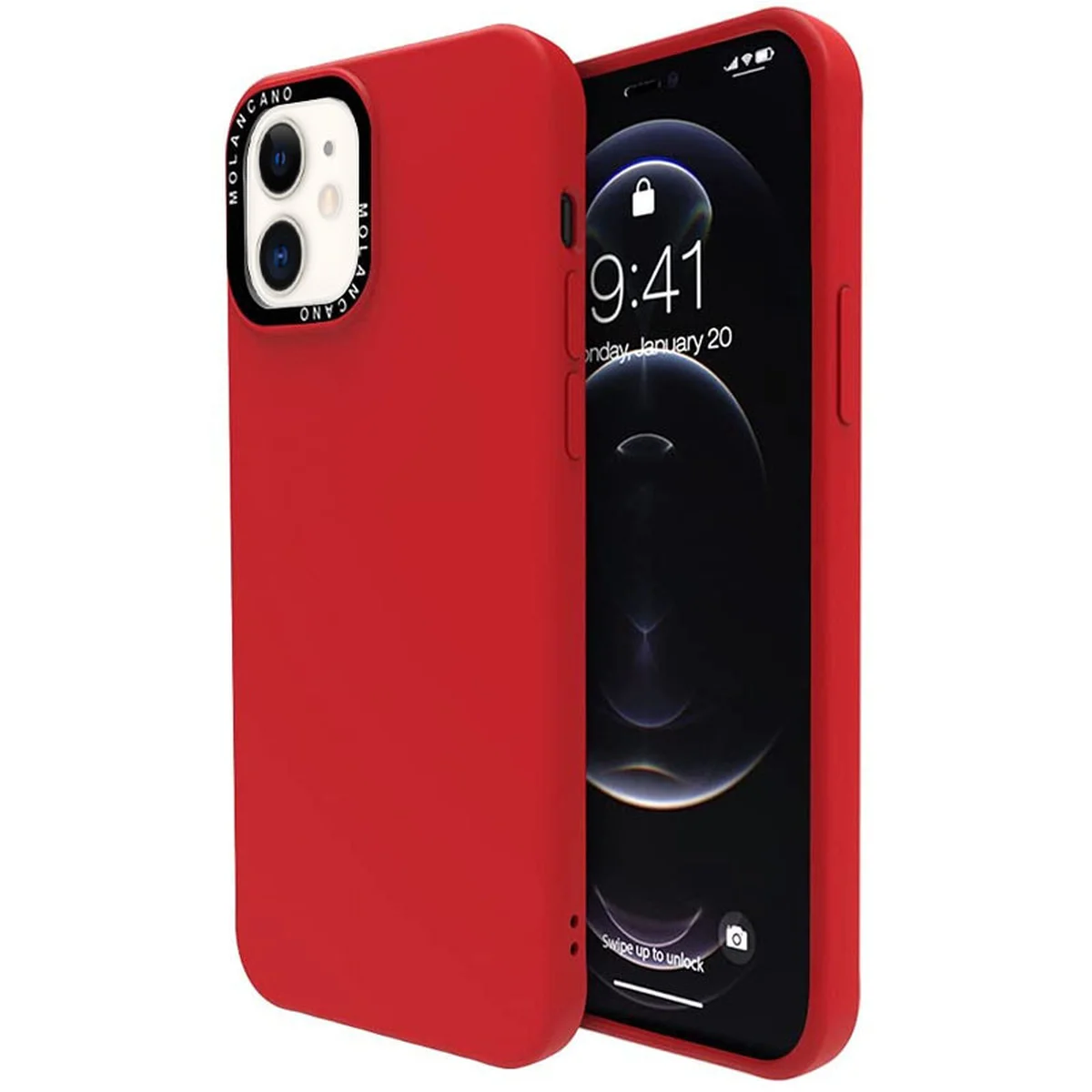 TPU чехол Molan Cano MIXXI для Apple iPhone 12 mini (5.4") Красный